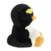 Palm Pals Rocco Rockhopper Penguin plush side view showing black and white body
