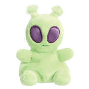 Palm Pals Ross Alien 13cm green plush soft toy front view