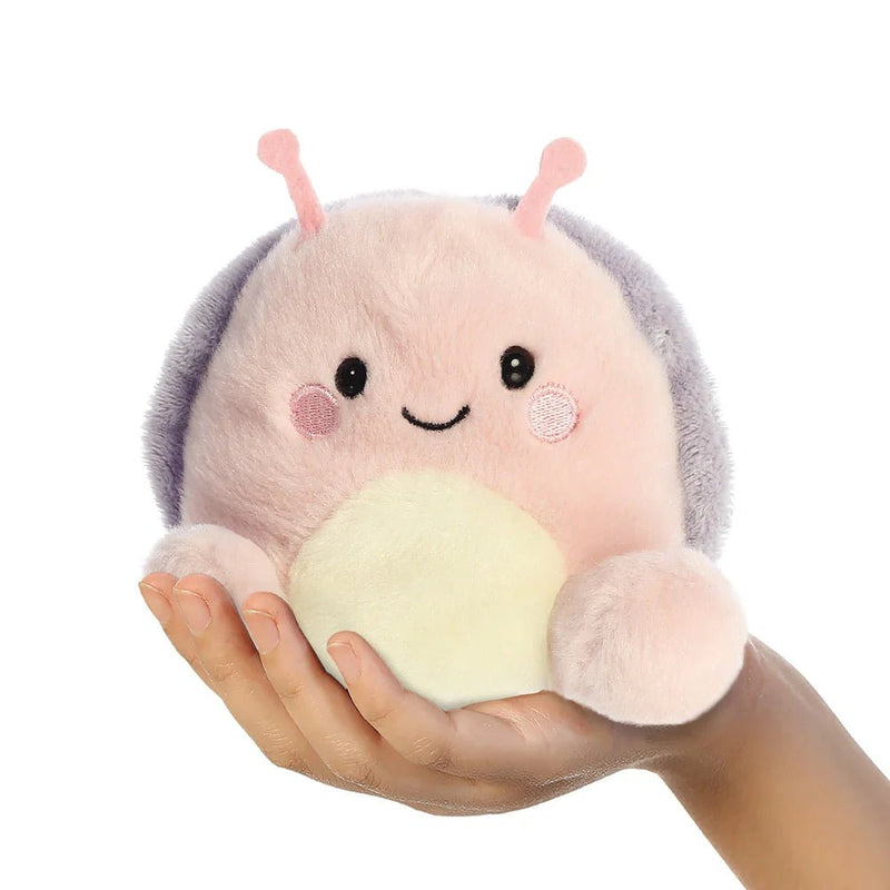 Palm Pals Shelby Snail Soft Toy – Pastel Plushie - Something Different Gift Shop