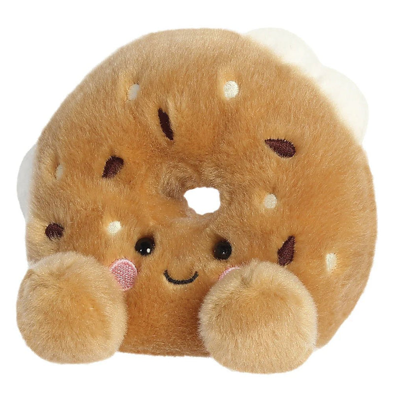 Palm Pals Soft Toy - Tony Everything Bagel - Something Different Gift Shop