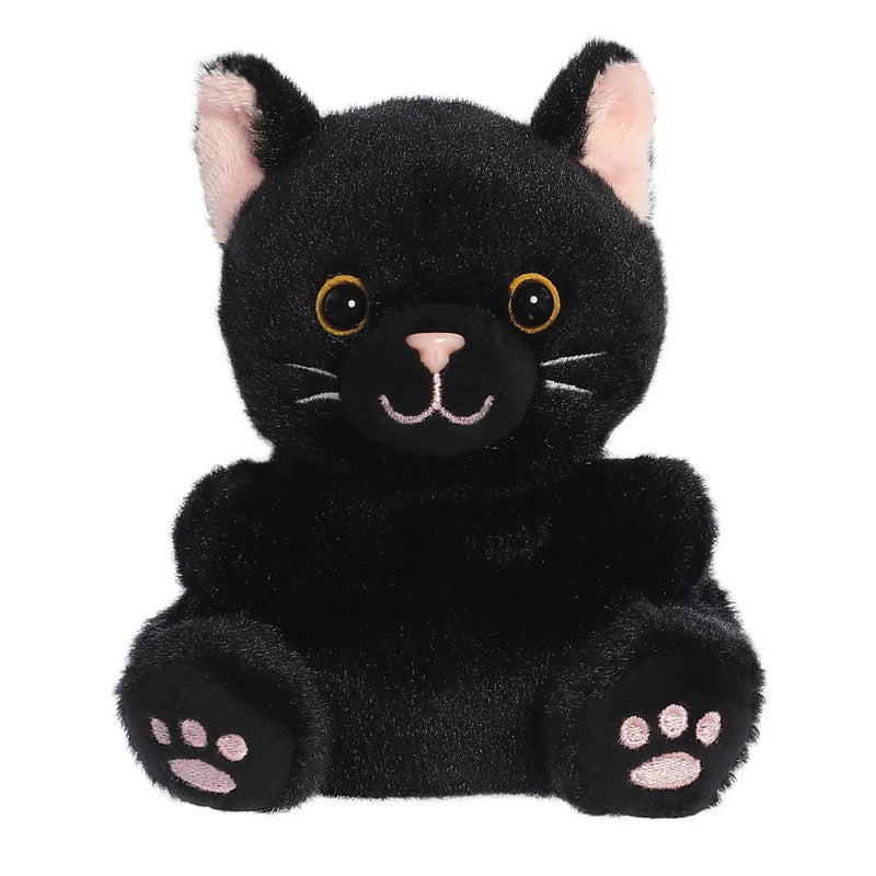 Palm Pals Twilight Black Cat Soft Toy – Cat Plushie - Something Different Gift Shop