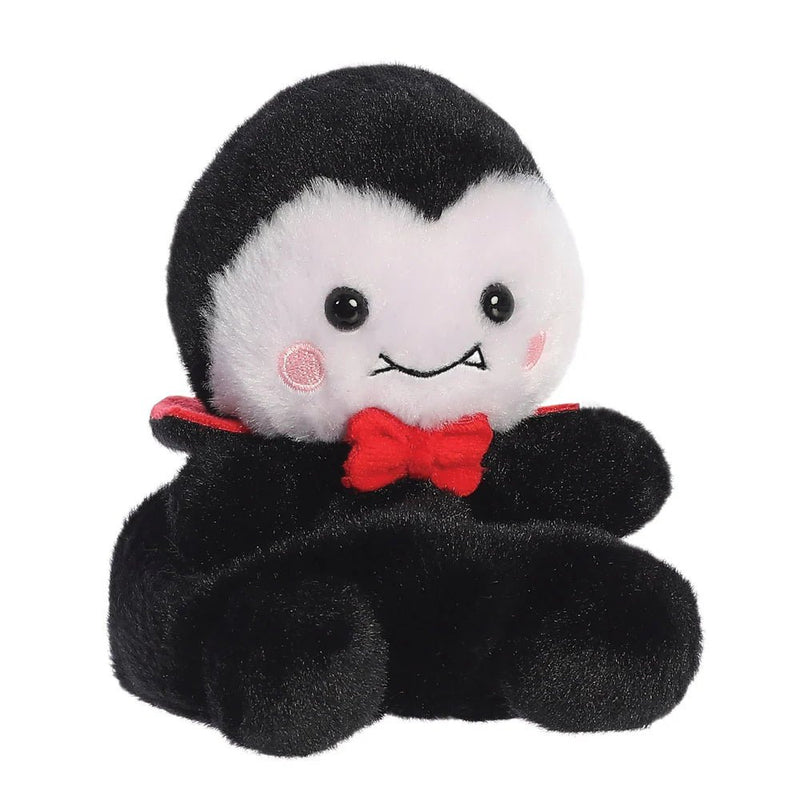 Palm Pals Viktor Vampire Soft Toy with bowtie and fangs
