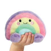 Palm Pals Vivi Rainbow Soft Toy – Rainbow Plushie - Something Different Gift Shop