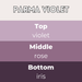 Parma Violet Segment Wax Melt - Something Different Gift Shop