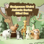 Partner Toys GODGWAWA Weird Animals blind box collection with six animals and hidden Dragon