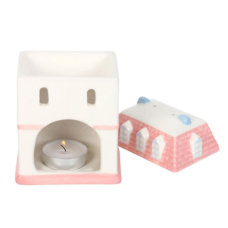 Pastel House Oil Burner and Wax Warmer - Something Different Gift Shop