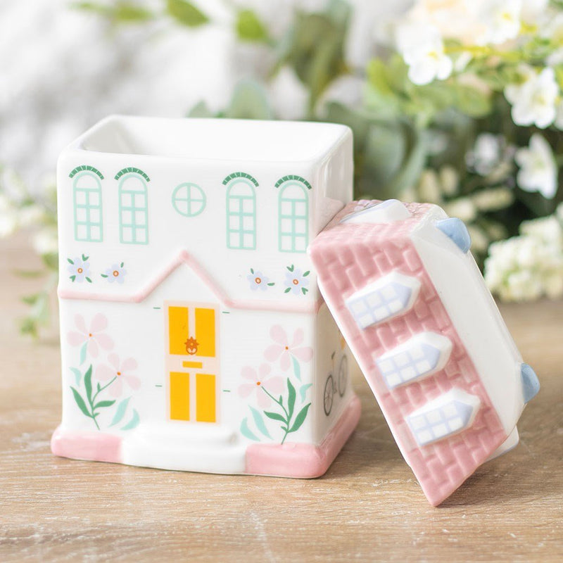 Pastel House Oil Burner and Wax Warmer - Something Different Gift Shop