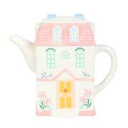 Pastel House Shaped Teapot - Something Different Gift Shop