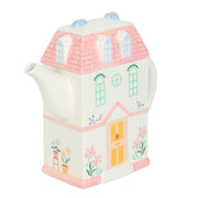 Pastel House Shaped Teapot - Something Different Gift Shop