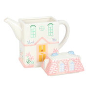 Pastel House Shaped Teapot - Something Different Gift Shop