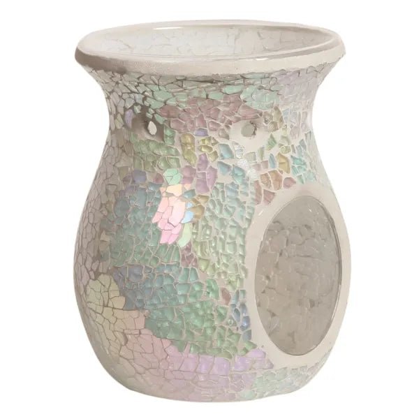 Pastel Mosaic Glass Wax Melt Burner - Something Different Gift Shop