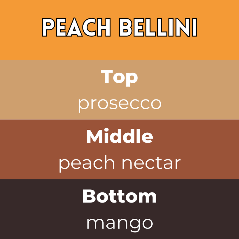 Peach Bellini Segment Wax Melt - Something Different Gift Shop