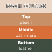 Peach Couture Segment Wax Melt - Something Different Gift Shop