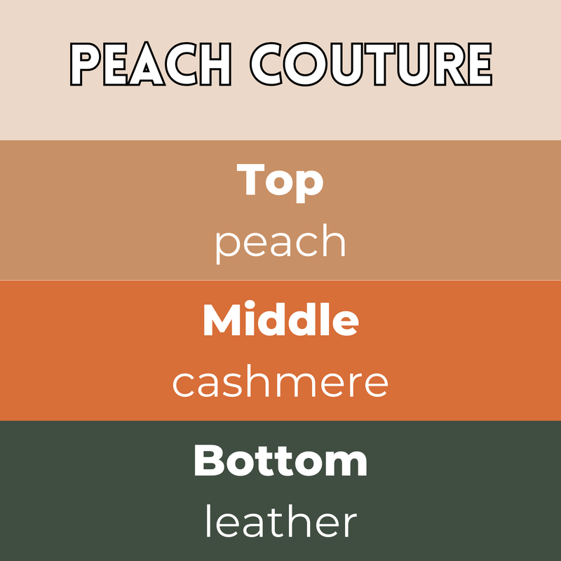 Peach Couture Segment Wax Melt - Something Different Gift Shop