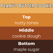 Peanut Butter Cookie Segment Wax Melt - Something Different Gift Shop