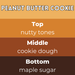 Peanut Butter Cookie Segment Wax Melt - Something Different Gift Shop