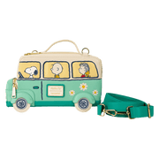 Peanuts Gang Road Trip Bus Light Up Figural Crossbody Bag - Something Different Gift Shop