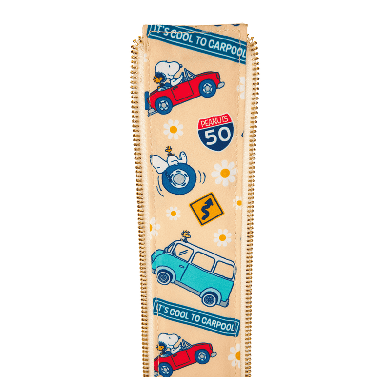 Peanuts Gang Road Trip Bus Light Up Figural Crossbody Bag - Something Different Gift Shop