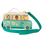 Peanuts Gang Road Trip Bus Light Up Figural Crossbody Bag - Something Different Gift Shop