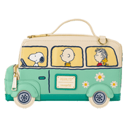 Peanuts Gang Road Trip Bus Light Up Figural Crossbody Bag - Something Different Gift Shop
