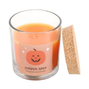 Peekaboo Pumpkin Spice Glass Candle - Something Different Gift Shop