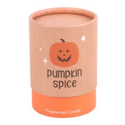 Peekaboo Pumpkin Spice Glass Candle - Something Different Gift Shop