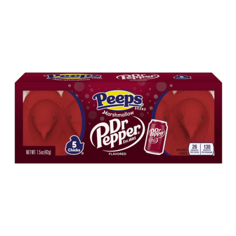Peeps Dr Pepper marshmallow chicks 5 pack American candy 42g