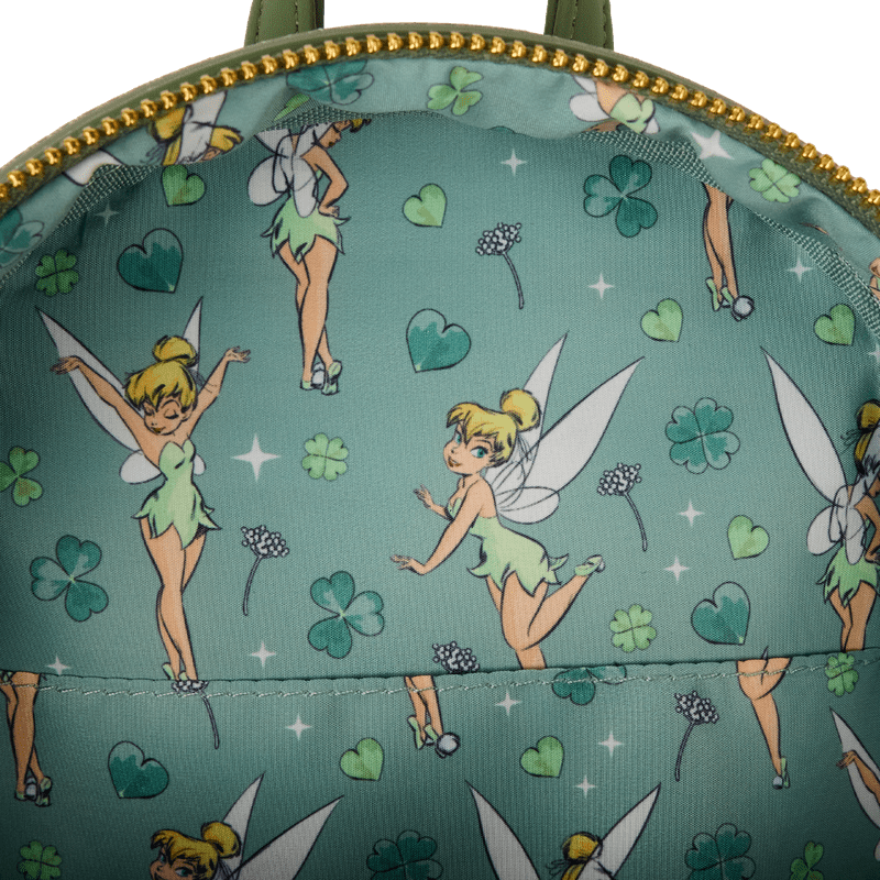 Peter Pan Tinker Bell Clover All - Over Print Mini Backpack - Something Different Gift Shop