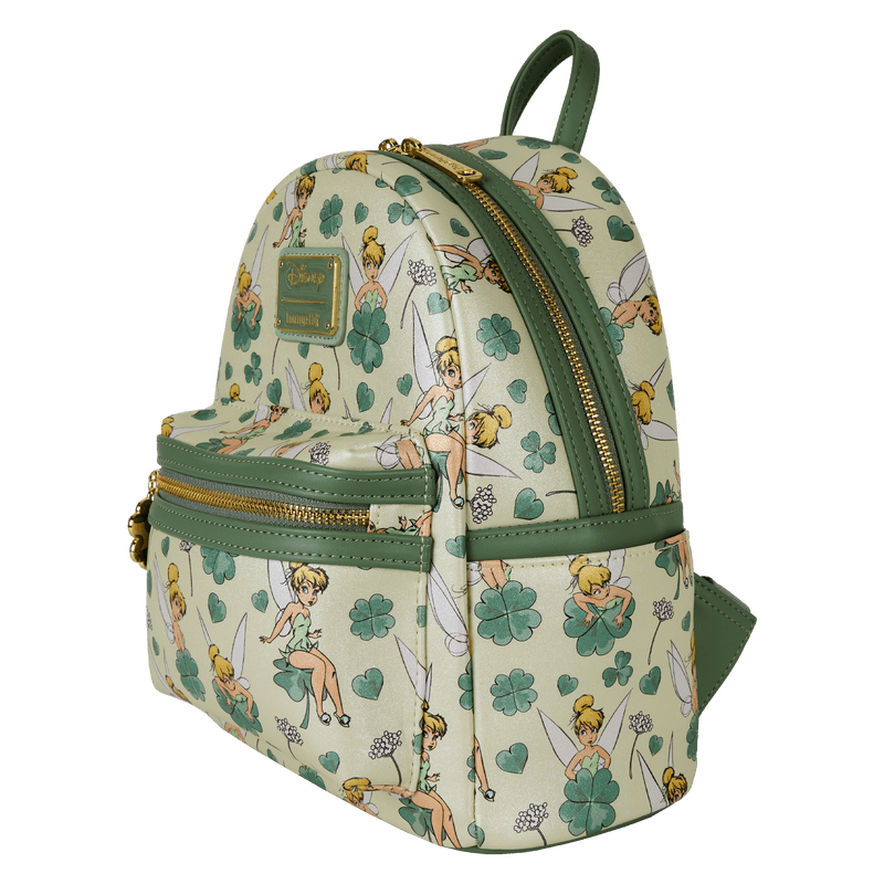 Peter Pan Tinker Bell Clover All - Over Print Mini Backpack - Something Different Gift Shop