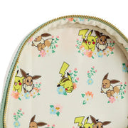 Pikachu And Eevee Floral Mini Backpack Pokemon - Something Different Gift Shop
