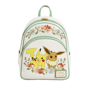 Pikachu And Eevee Floral Mini Backpack Pokemon - Something Different Gift Shop