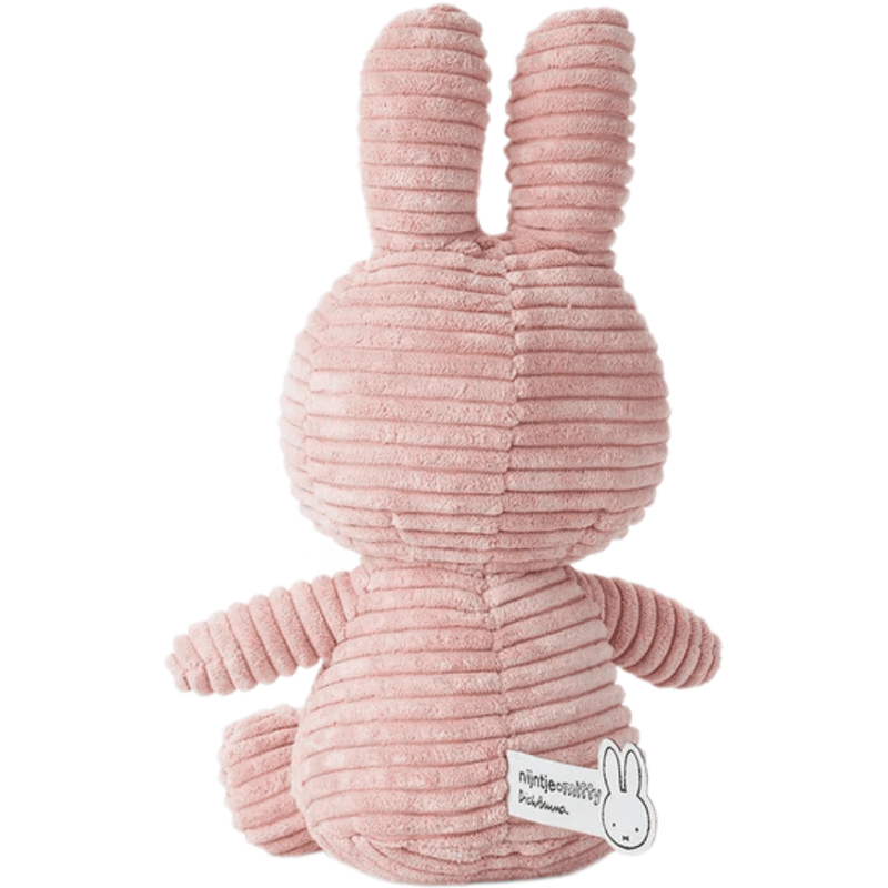 Pink Corduroy Miffy Plush by Bon Ton Toys - Something Different Gift Shop