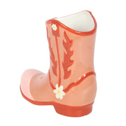 Pink Cowboy Boot Flower Vase - Something Different Gift Shop