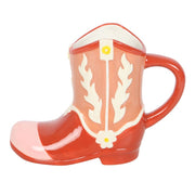Pink Cowboy Boot Shaped Mug - Something Different Gift Shop