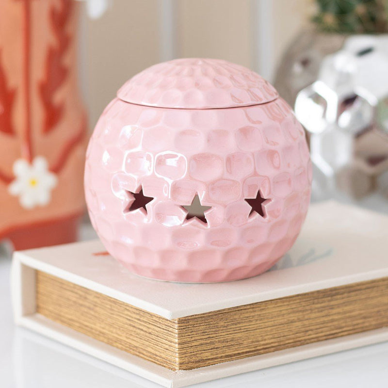 Pink Disco Ball Oil Burner - Something Different Gift Shop