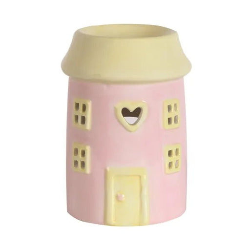 Pink House Ceramic Wax Melt Burner - Something Different Gift Shop