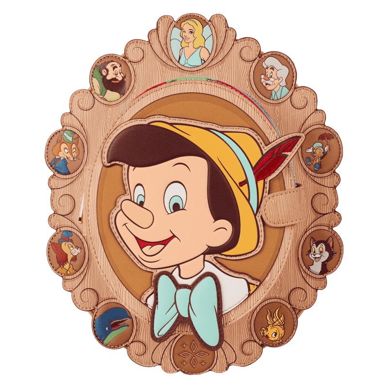 Pinocchio Cameo Mini Backpack - Something Different Gift Shop