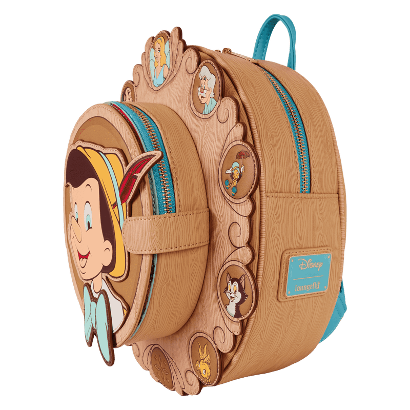 Pinocchio Cameo Mini Backpack - Something Different Gift Shop