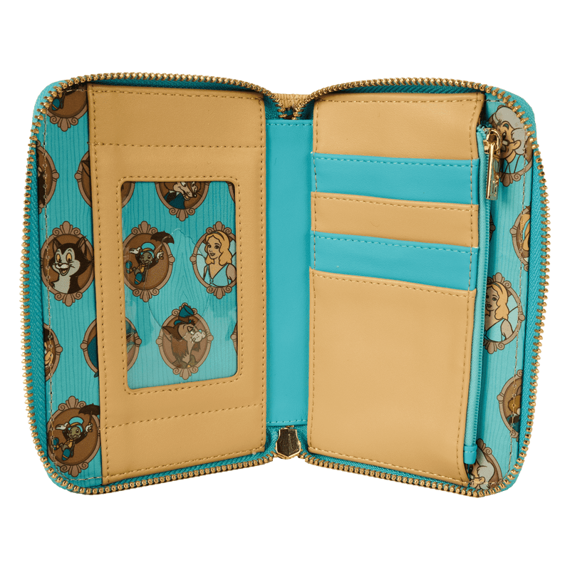 Pinocchio Cameo Zip Around Wallet - Something Different Gift Shop