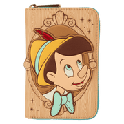 Pinocchio Cameo Zip Around Wallet - Something Different Gift Shop