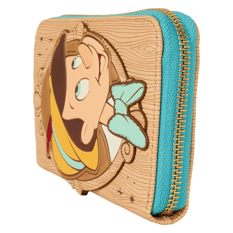 Pinocchio Cameo Zip Around Wallet - Something Different Gift Shop