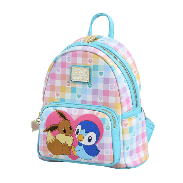 Piplup And Eevee Friends Mini Backpack Pokemon - Something Different Gift Shop