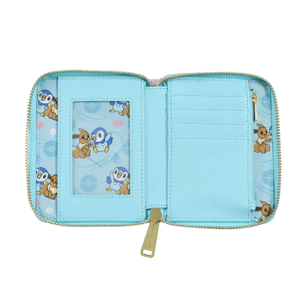 Piplup And Eevee Friends Wallet Pokemon - Something Different Gift Shop