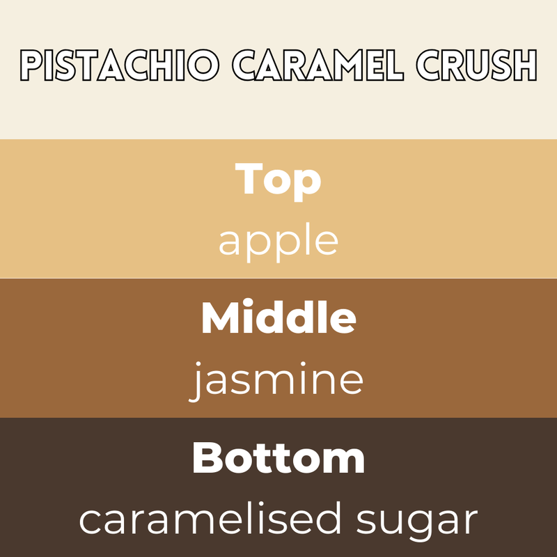 Pistachio Caramel Crush Segment Wax Melt - Something Different Gift Shop