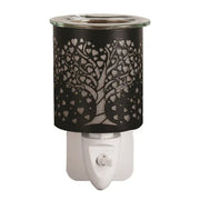 Plug - In Black Heart Tree Wax Melt Burner - Something Different Gift Shop