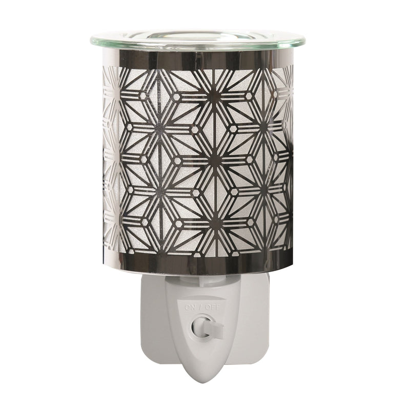 Plug In Wax Warmer - Chrome Star - Something Different Gift Shop