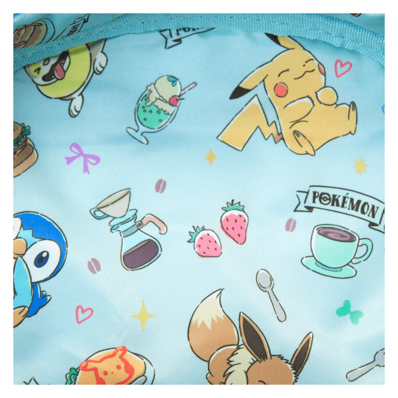 Pokémon Café Triple Pocket Mini Backpack - Something Different Gift Shop