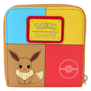 Pokémon Color Block Starters Zip Around Wallet - Something Different Gift Shop