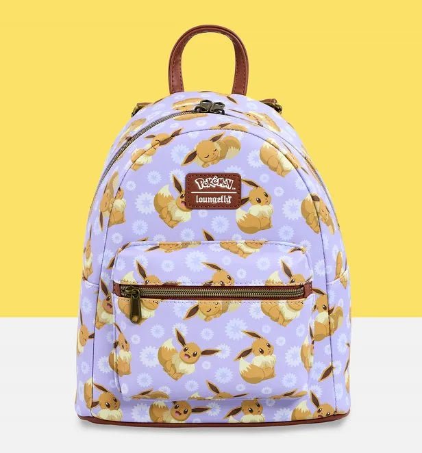 Pokemon Eevee All Over Print Mini Backpack - Something Different Gift Shop