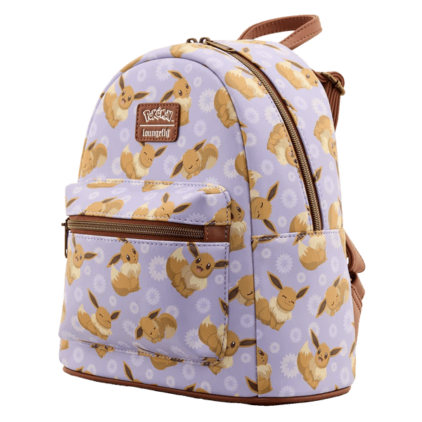 Pokemon Eevee All Over Print Mini Backpack - Something Different Gift Shop